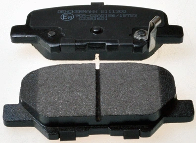 B111300 DENCKERMANN Комплект тормозных колодок, дисковый тормоз (фото 1)