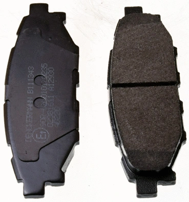 B111343 DENCKERMANN Комплект тормозных колодок, дисковый тормоз (фото 1)