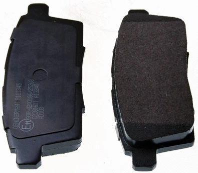 B111345 DENCKERMANN Комплект тормозных колодок, дисковый тормоз (фото 1)