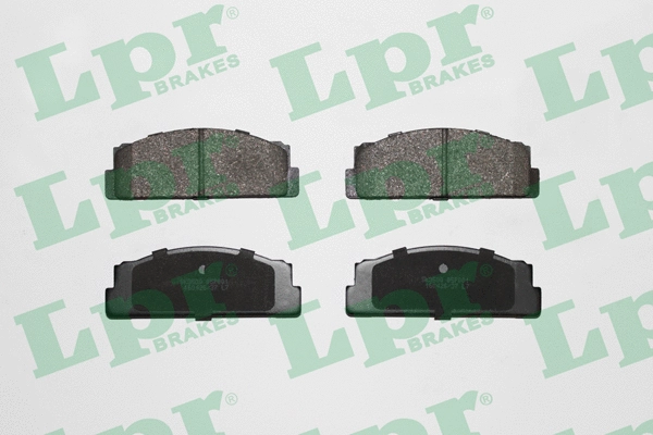 05P001 LPR/AP/RAL Комплект тормозных колодок, дисковый тормоз (фото 1)