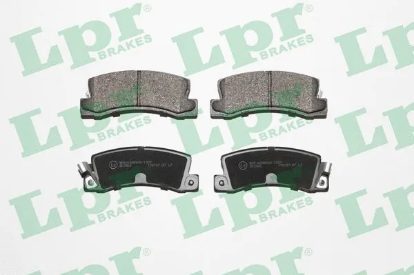 05P061 LPR/AP/RAL Комплект тормозных колодок, дисковый тормоз (фото 1)