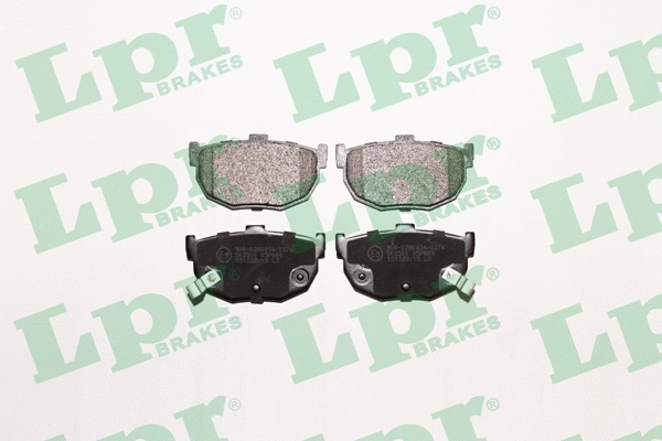 05P089 LPR/AP/RAL Комплект тормозных колодок, дисковый тормоз (фото 1)