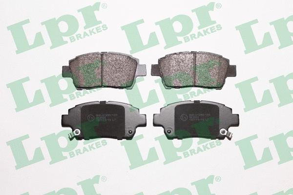 05P1003 LPR/AP/RAL Комплект тормозных колодок, дисковый тормоз (фото 1)