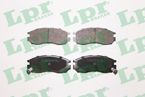 05P1012 LPR/AP/RAL Комплект тормозных колодок, дисковый тормоз (фото 1)