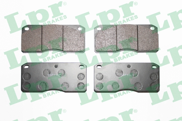 05P1144 LPR/AP/RAL Комплект тормозных колодок, дисковый тормоз (фото 1)
