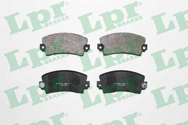 05P117 LPR/AP/RAL Комплект тормозных колодок, дисковый тормоз (фото 1)