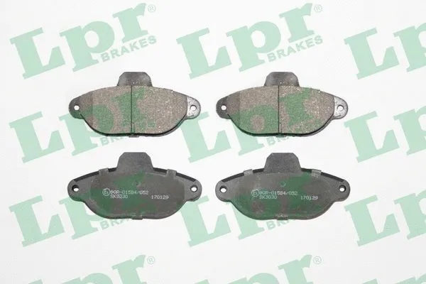 05P1191 LPR/AP/RAL Комплект тормозных колодок, дисковый тормоз (фото 1)