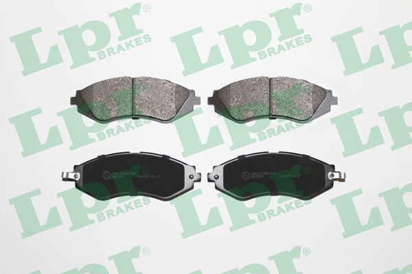 05P1209 LPR/AP/RAL Комплект тормозных колодок, дисковый тормоз (фото 1)