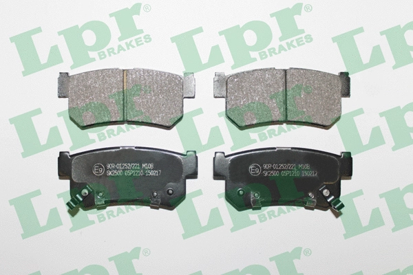 05P1210 LPR/AP/RAL Комплект тормозных колодок, дисковый тормоз (фото 1)