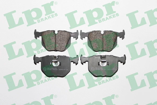 05P1231 LPR/AP/RAL Комплект тормозных колодок, дисковый тормоз (фото 1)