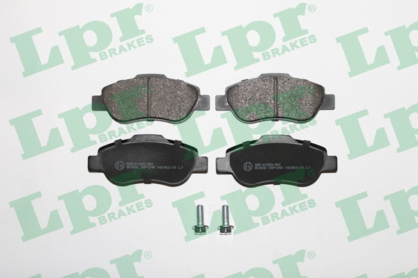 05P1240 LPR/AP/RAL Комплект тормозных колодок, дисковый тормоз (фото 1)