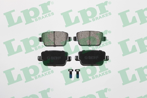 05P1272 LPR/AP/RAL Комплект тормозных колодок, дисковый тормоз (фото 1)