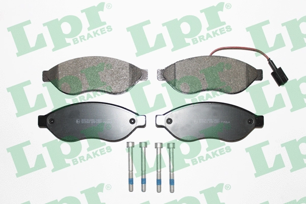 05P1287 LPR/AP/RAL Комплект тормозных колодок, дисковый тормоз (фото 1)