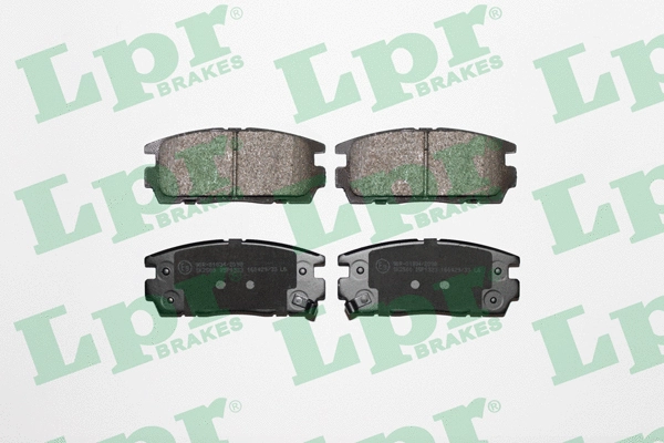 05P1323 LPR/AP/RAL Комплект тормозных колодок, дисковый тормоз (фото 1)