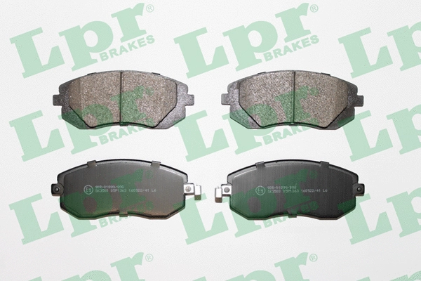 05P1363 LPR/AP/RAL Комплект тормозных колодок, дисковый тормоз (фото 1)