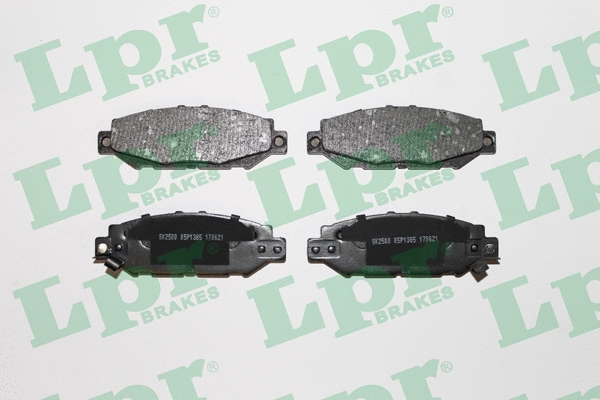 05P1385 LPR/AP/RAL Комплект тормозных колодок, дисковый тормоз (фото 1)