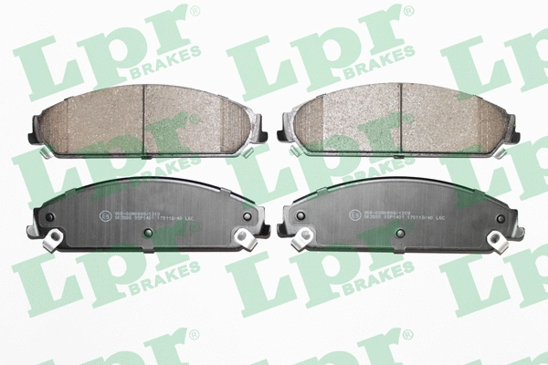 05P1401 LPR/AP/RAL Комплект тормозных колодок, дисковый тормоз (фото 1)