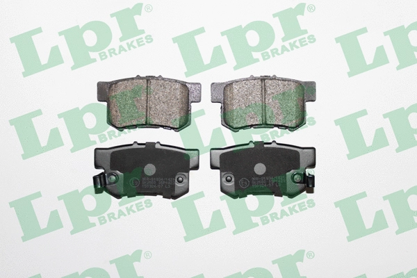 05P1423 LPR/AP/RAL Комплект тормозных колодок, дисковый тормоз (фото 1)