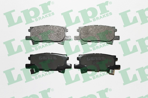 05P1436 LPR/AP/RAL Комплект тормозных колодок, дисковый тормоз (фото 1)
