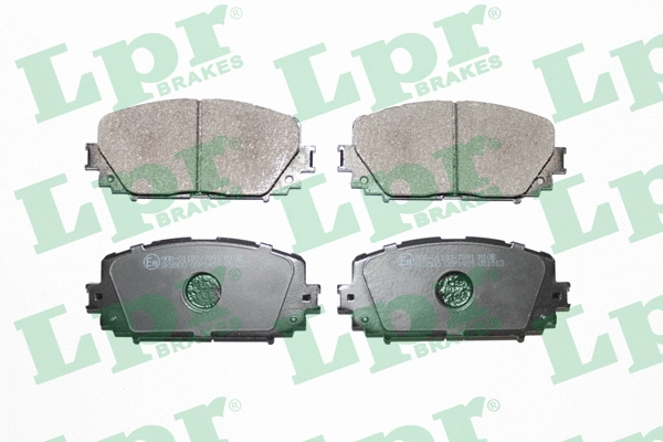 05P1459 LPR/AP/RAL Комплект тормозных колодок, дисковый тормоз (фото 1)