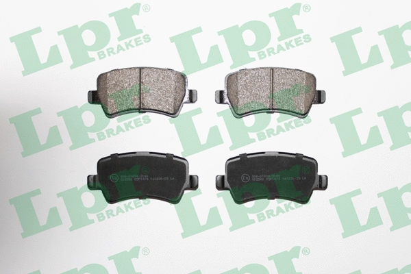 05P1474 LPR/AP/RAL Комплект тормозных колодок, дисковый тормоз (фото 1)