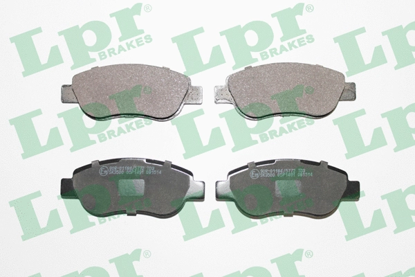 05P1491 LPR/AP/RAL Комплект тормозных колодок, дисковый тормоз (фото 1)