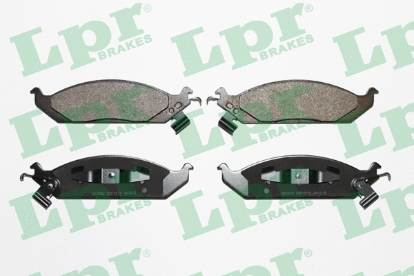 05P1519 LPR/AP/RAL Комплект тормозных колодок, дисковый тормоз (фото 1)