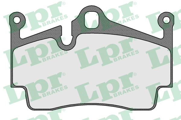 05P1583 LPR/AP/RAL Комплект тормозных колодок, дисковый тормоз (фото 1)