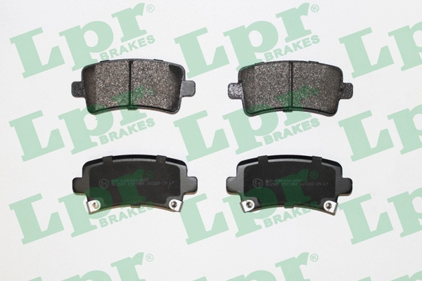 05P1584 LPR/AP/RAL Комплект тормозных колодок, дисковый тормоз (фото 1)
