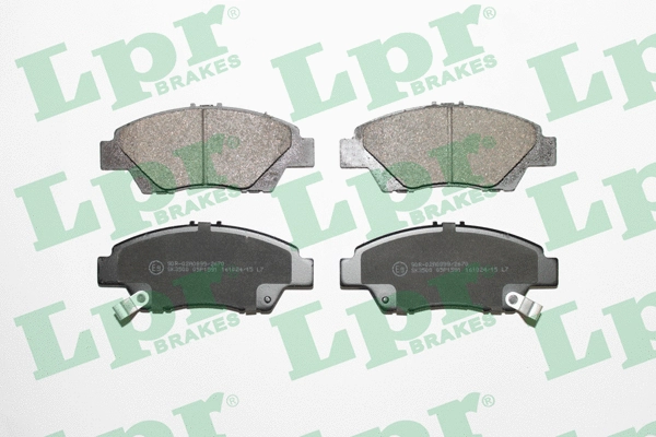 05P1591 LPR/AP/RAL Комплект тормозных колодок, дисковый тормоз (фото 1)