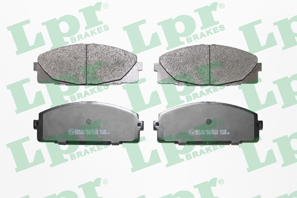 05P1595 LPR/AP/RAL Комплект тормозных колодок, дисковый тормоз (фото 1)
