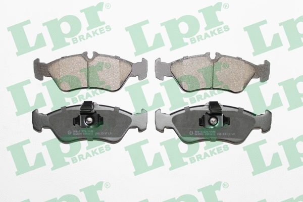 05P1611 LPR/AP/RAL Комплект тормозных колодок, дисковый тормоз (фото 1)
