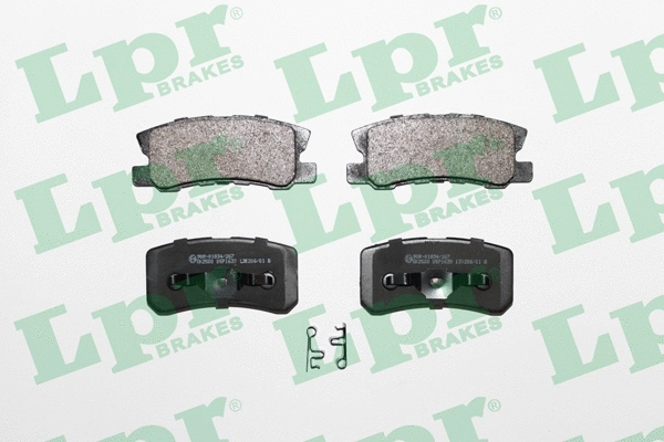 05P1639 LPR/AP/RAL Комплект тормозных колодок, дисковый тормоз (фото 1)