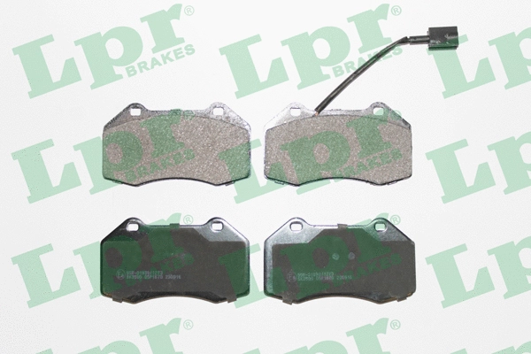 05P1670 LPR/AP/RAL Комплект тормозных колодок, дисковый тормоз (фото 1)