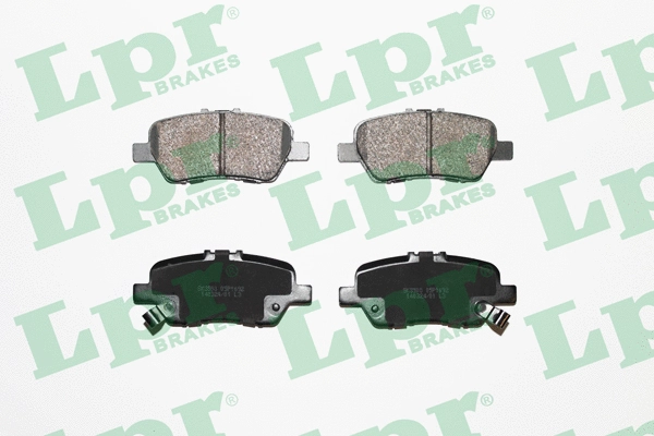 05P1692 LPR/AP/RAL Комплект тормозных колодок, дисковый тормоз (фото 1)