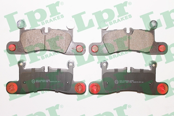 05P1755 LPR/AP/RAL Комплект тормозных колодок, дисковый тормоз (фото 1)