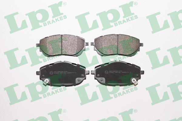 05P1784 LPR/AP/RAL Комплект тормозных колодок, дисковый тормоз (фото 1)