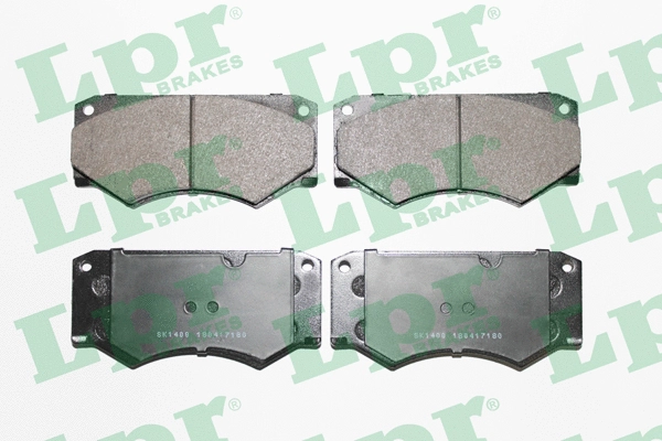 05P180 LPR/AP/RAL Комплект тормозных колодок, дисковый тормоз (фото 1)