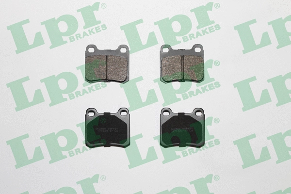 05P181 LPR/AP/RAL Комплект тормозных колодок, дисковый тормоз (фото 1)