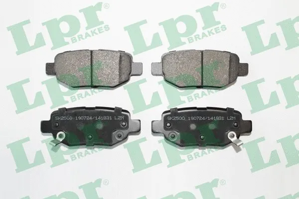 05P1831 LPR/AP/RAL Комплект тормозных колодок, дисковый тормоз (фото 1)