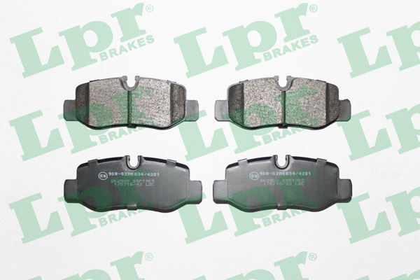 05P1905 LPR/AP/RAL Комплект тормозных колодок, дисковый тормоз (фото 1)