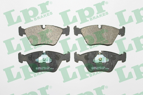 05P193 LPR/AP/RAL Комплект тормозных колодок, дисковый тормоз (фото 1)