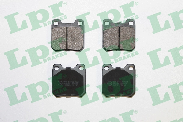 05P206 LPR/AP/RAL Комплект тормозных колодок, дисковый тормоз (фото 1)