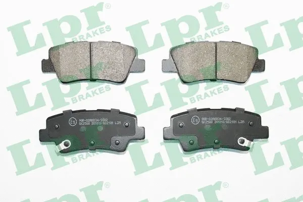 05P2181 LPR/AP/RAL Комплект тормозных колодок, дисковый тормоз (фото 1)