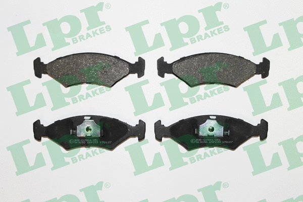 05P233 LPR/AP/RAL Комплект тормозных колодок, дисковый тормоз (фото 1)
