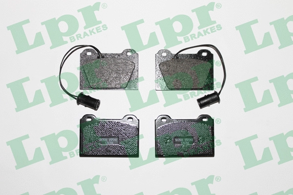 05P243 LPR/AP/RAL Комплект тормозных колодок, дисковый тормоз (фото 1)
