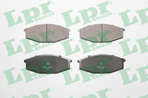 05P249 LPR/AP/RAL Комплект тормозных колодок, дисковый тормоз (фото 1)