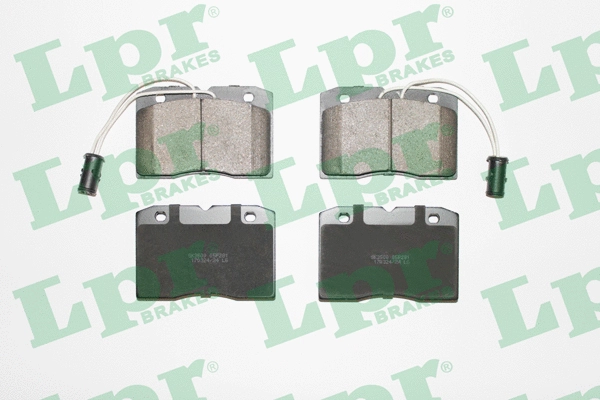 05P281 LPR/AP/RAL Комплект тормозных колодок, дисковый тормоз (фото 1)