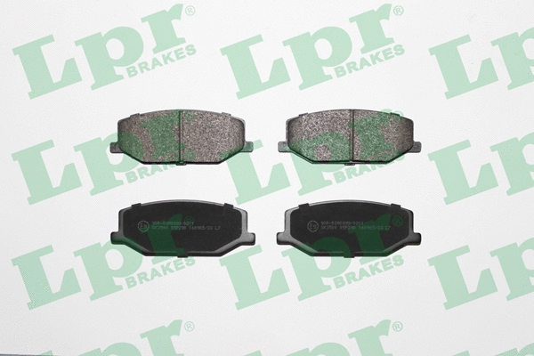 05P290 LPR/AP/RAL Комплект тормозных колодок, дисковый тормоз (фото 1)