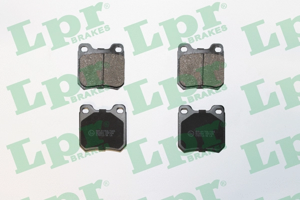 05P334 LPR/AP/RAL Комплект тормозных колодок, дисковый тормоз (фото 1)